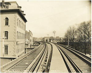 Washington Street south from Eustis Street