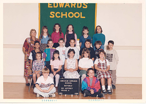 Class pictures from the Abraham Edwards Elementary School