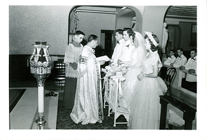 Wedding of Maynard and Rita Houston
