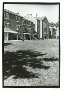 Front side view of the Townhouses