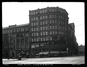 Brown Building, Summer Street and Dewey Square