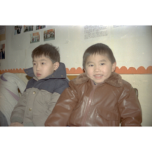 Children at a Chinese Progressive Association anniversary event