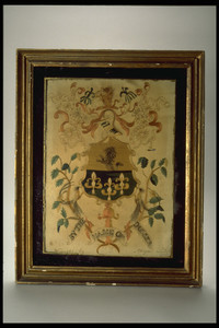 Needlework Coat of Arms