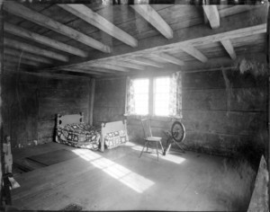 Nehemiah Royce House, Wallingford, Conn., Bedroom.