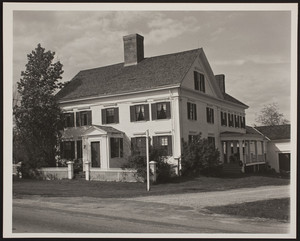 Exterior view of the Marrett House, Standish, Maine, ca. 1973