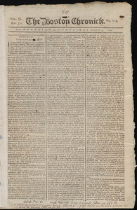 The Boston Chronicle, 31 July -3 August 1769