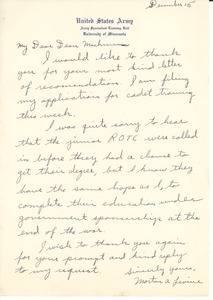 Letter from Morton A. Levine to William L. Machmer