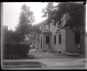 Alfred W. Ingalls' new house, late in construction
