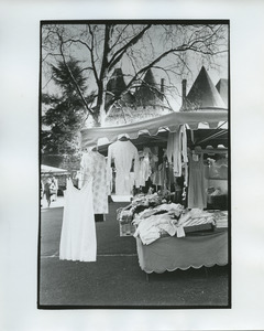 Dresses in a French market