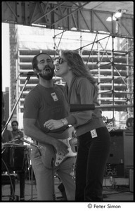 MUSE concert and rally: John Hall and Carly Simon performing at the No Nukes rally