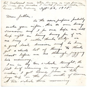 Letter from Brainerd Taylor to James B. Taylor