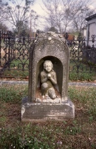 Friendship Cemetery (Columbus, Miss.) gravestone: our first born
