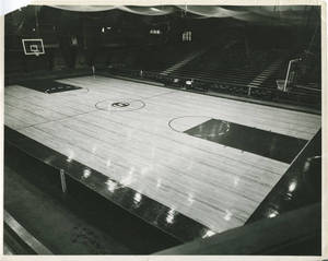 The Basketball Court in the Memorial Field House