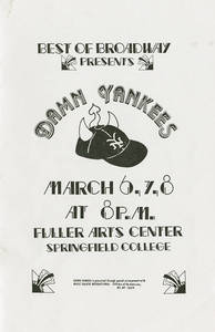 Best of Broadway: Damn Yankees program, 1986