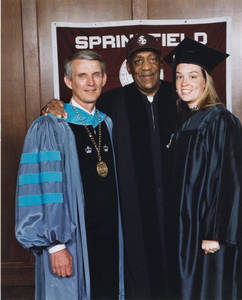 President Flynn, Bill Cosby, and Student (2002)