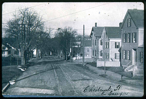 Chestnut Street, East Saugus, one of the early streets