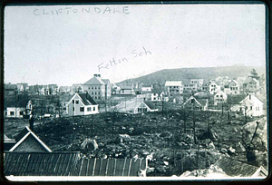 Felton School in back, view from about Makepeace Street