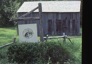 Hopkins Forest Farm Museum - Moon Barn in summer 1978.