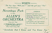 [Norumbega Park to hear Allen's Orchestra]