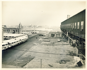 Charlestown yard progress, north to Washer Building