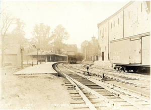 Westerly view towards Milton Railroad, Number 359