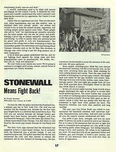 Stonewall Means Fight Back