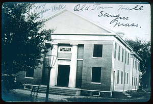 Old Town Hall, Taylor Street Saugus Center, School was held here