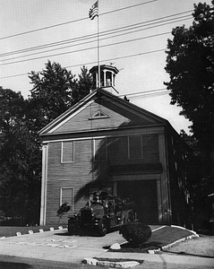 Engine 2, Greenwood Fire Station, July 3, 1954