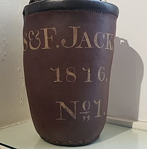 Jacksons' Leather Fire Bucket