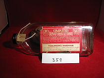 Alcohol Bottle, Tomlinson's Hardware