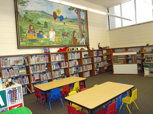 East Brookfield Public Library: children's area