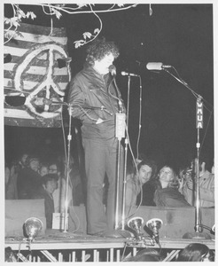 Unidentified man onstage