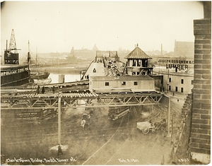 Charlestown Bridge, switch tower