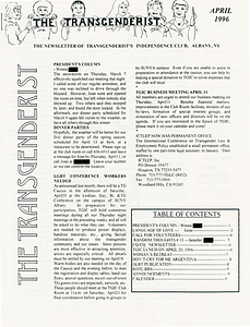 The Transgenderist (April, 1996)