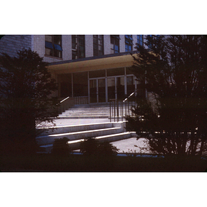 Hayden Hall Entrance, Quad side