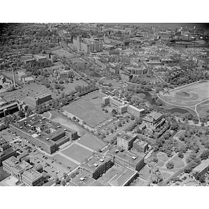 Brookline Avenue and Fenway area, various buildings, Boston, MA