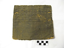 Silk Pouch Containing Certificate of Freedom