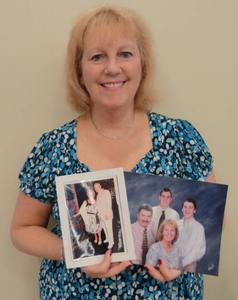 Lynda-Lee Sheridan at the Milton Mass. Memories Road Show