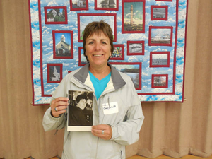 Cindy Arnold at the Provincetown Mass. Memories Road Show