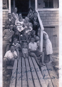 The family of Horace A. Spear (builder of 647 Commercial Street Sears, Roebuck home)