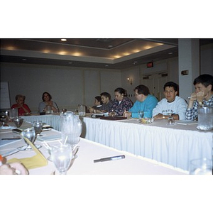 Inquilinos Boricuas en Acción board members at a training session.