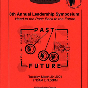 Program booklet for the Coalition for Asian Pacific American Youth Conference in 2001