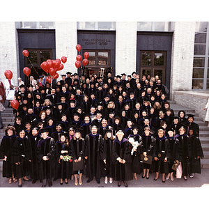 Law School commencement May 1986