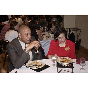 Robert Grier and Deidre Fox at the Student Activities Banquet
