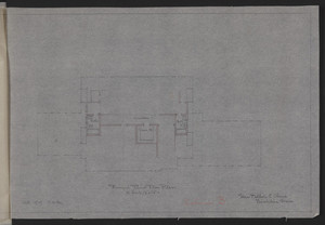 Revised Third Floor Plan, Mr. Talbot C. Chase, Brookline, Mass., Sept. 3, 1929