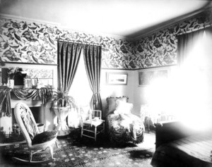 Sutton House, 45 Main St., Peabody, Mass., Bedroom.