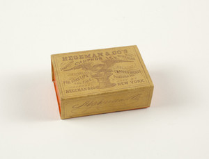Box for Hegeman & Company's Compound Camphor Ice with glycerine, Hegeman & Company, New York, New York, undated