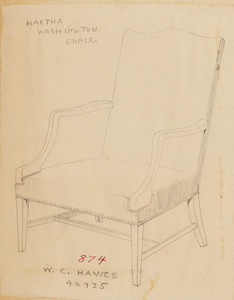 "Martha Washington Chair"