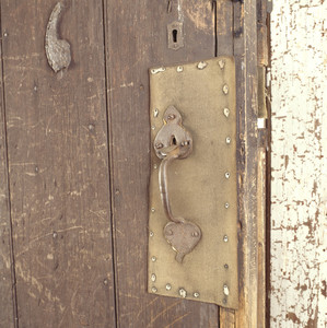 Door handle, Coffin House, Newbury, Mass.