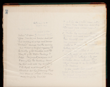 Thomas Lincoln Casey Letterbook (1888-1895), Thomas Lincoln Casey to Adams, September 7, 1894